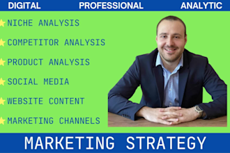 create a comprehensive online marketing business strategy