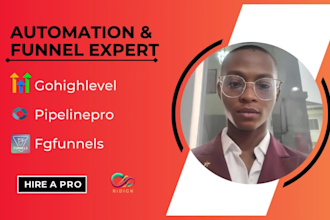 setup gohighlevel landing page, fg funnels, pipelinepro, gohighlevel automation