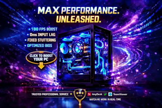 optimize your PC for maximum performance