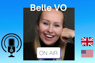 voice an rp british female voice over