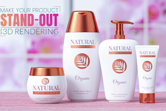 create photorealistic 3d product rendering for amazon and ecommerce