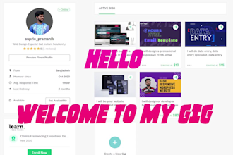 build a web page in a simple way with HTML and CSS