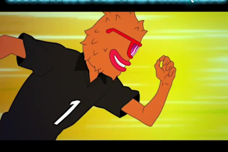 2d meme animation video, cartoon animation meme coin video, funny viral meme gif