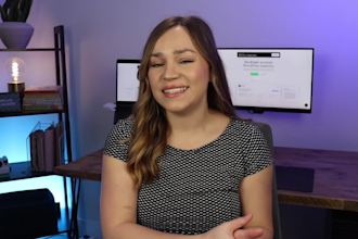 create a tutorial video with a real spokesperson