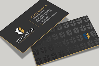 do eye catching black spot uv business card