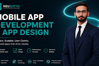 do mobile app development for ai fitness app, gym health app design