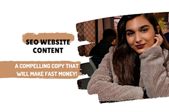 write SEO content for your website that will attract traffic