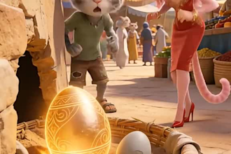 create 3d ai cartoon video animation for youtube