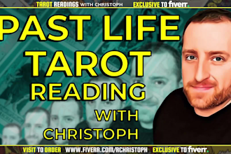 give a past life tarot card reading on video in 24h