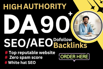 provide GEO, aeo, ai SEO backlink and local citation service