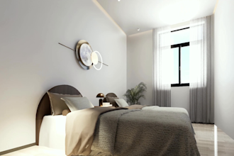 create interior design, boho livingroom rendering, 3d bedroom, kitchen remodel