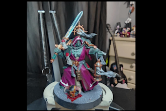 paint your wargaming miniature, tabletop warhammer40k board game model, painting