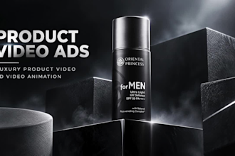 cinematic ai commercial, luxury product video, ai video ads, product animation