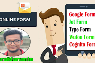 create google form, jotform, typeform, wufoo and more surveys