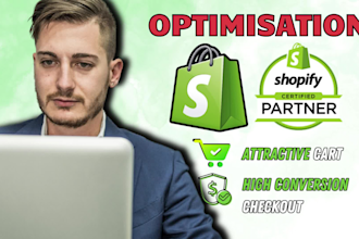 optimize your shopify ecommerce cart conversion rate and checkout