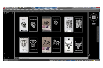 do dxf files for cnc or laser cutting and water jet cutting