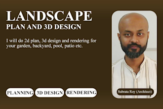 design garden backyard as a landscape architect