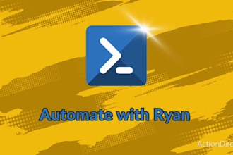 create bespoke powershell scripts and batch files to automate your tasks