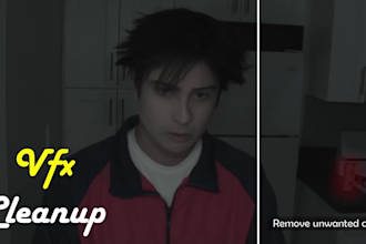 remove object from video, vfx cleanup, wire and rig removal