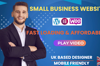 build, a fast mobile friendly small business website