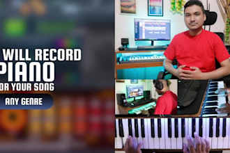 record piano for your song