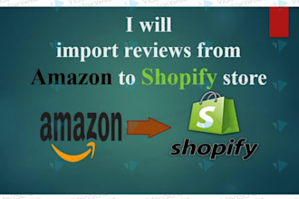 import or add reviews from amazon to shopify store products