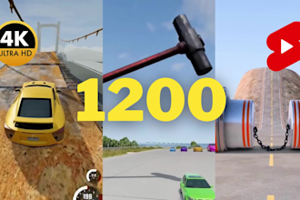 produce 1200 gta gaming shorts for youtube and instagram