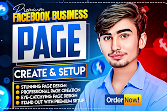 create and set up a branded facebook business page