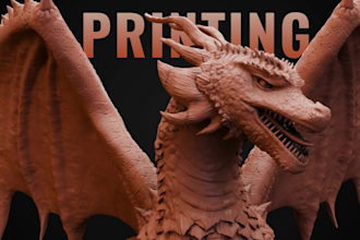 sculpt 3d characters modeling, miniature, statue for 3d printing