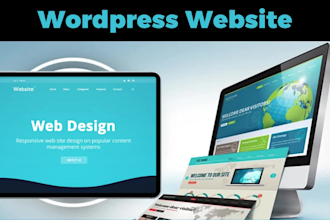 design, redesign, clone, edit, fix or revamp wordpress website