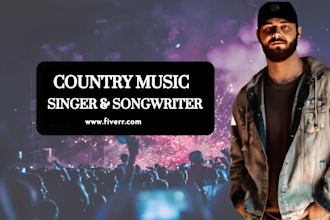 compose country music as male country singer, country vocal producer songwriter