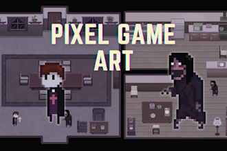 make pixel art tile sets for your rpg maker game