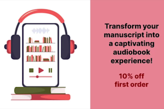 produce and edit your audiobook