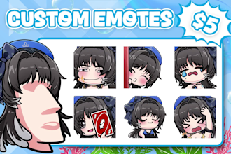 draw twitch emotes for stream