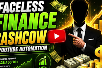 create faceless finance youtube automation cashcow videos finance video