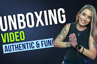 create a realistic unboxing video for your tech or gaming product