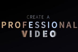 create a professional video ad with voiceover