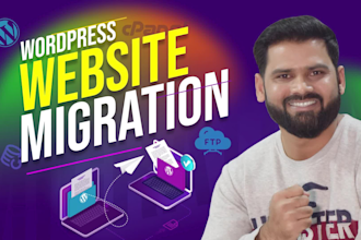 migrate wordpress website or transfer, move, clone, backup in 24 hrs hassle free