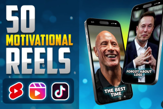 create amazing motivational instagram reels and youtube shorts