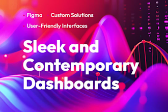 create a professional dashboard design in figma