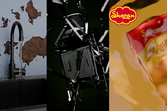create a stunning 3d product animation and cgi commercial