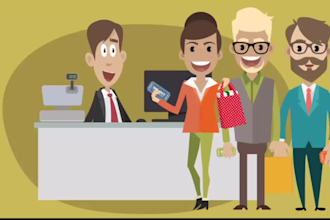 create animated  shorts ads video