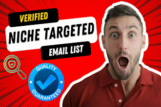 collect niche targeted email list using javascript