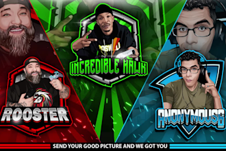 design twitch mascot logo, gaming, cartoon, and youtube