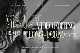 edit engaging youtube shorts from your long form videos