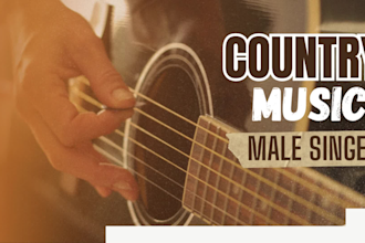 be your male acoustic country guitarist singer, fairytale vocalist music