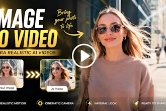 turn your photos into realistic ai videos