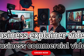 create top quality commercial ai ads video and explainer video for your business