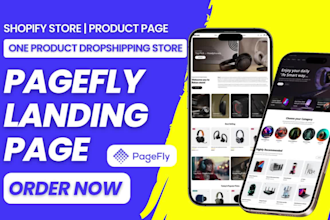 pagefly shopify, pagefly landing page, pagefly, shopify product landing page