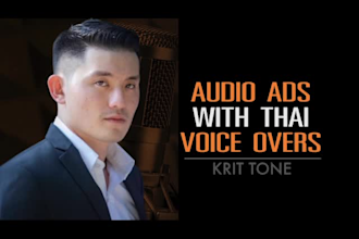 create audio ads with thai male voice over